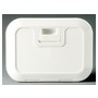 White locker w/lid 280 x 180 mm C-front